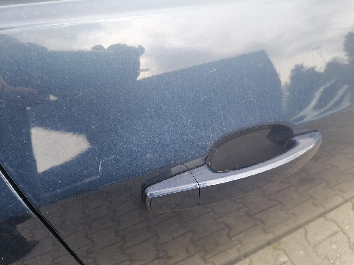 Opel Astra J Sportsturer original T&uuml;r vorn rechts Z22A Ozeanblau Rohbau Bj.2011